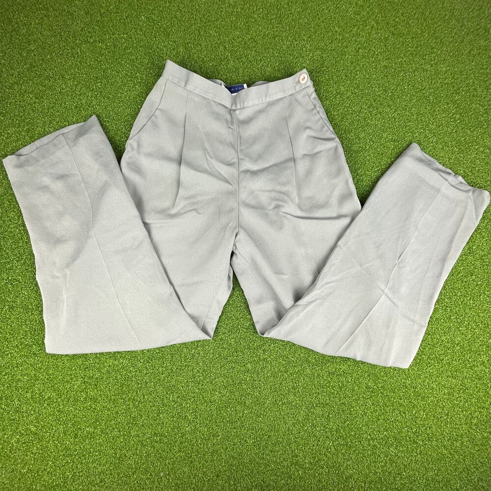 Vintage Ingenuity Fait Au Canada Sage High Waisted Ankle Pants Sz 10